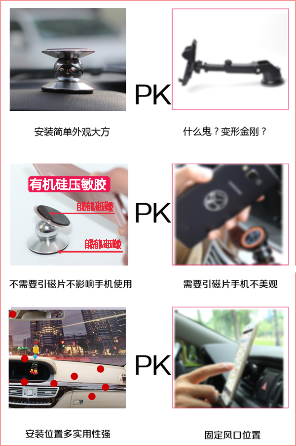 有機(jī)硅壓敏膠在車載支架粘接的優(yōu)勢(shì)