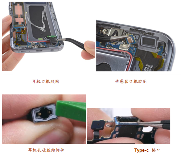 防水手機硅膠密封構件